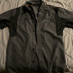 Harley Davidson lightweight button up short sleeve shirt.